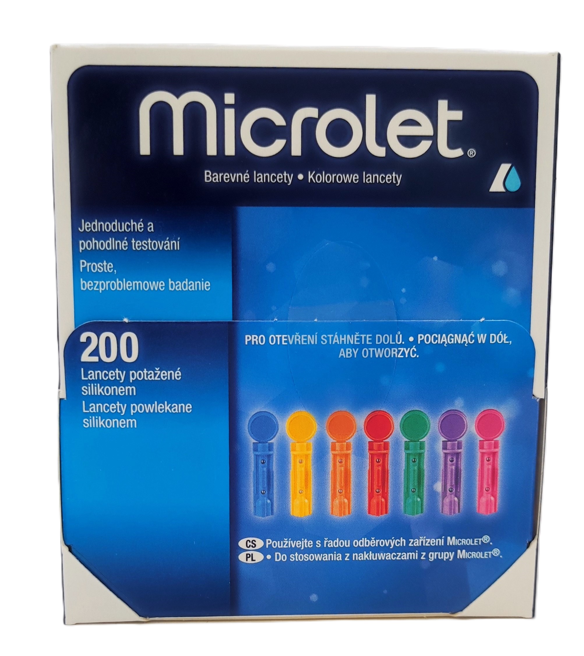 Lancety Microlet Next, 200szt